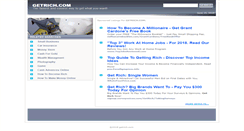 Desktop Screenshot of getrich.com